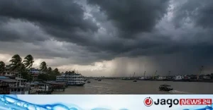 ৮ অঞ্চলে ৬০ কিলোমিটার বেগে ঝোড়ো হাওয়ার আভাস