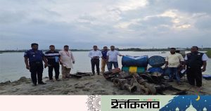 সিংগাইরে অবৈধভাবে ড্রেজারে বালু উত্তোলন, ১ লাখ টাকা জরিমানা ও সরঞ্জাম জব্দ